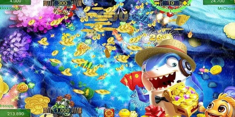 Một số vũ khí chính trong game bắn cá H5